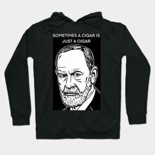 SIGMUND FREUD quote .5 - ink portrait Hoodie